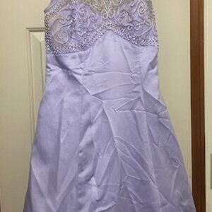 Morgan and Co by Linda Bernell Vintage 90s Lavender gown